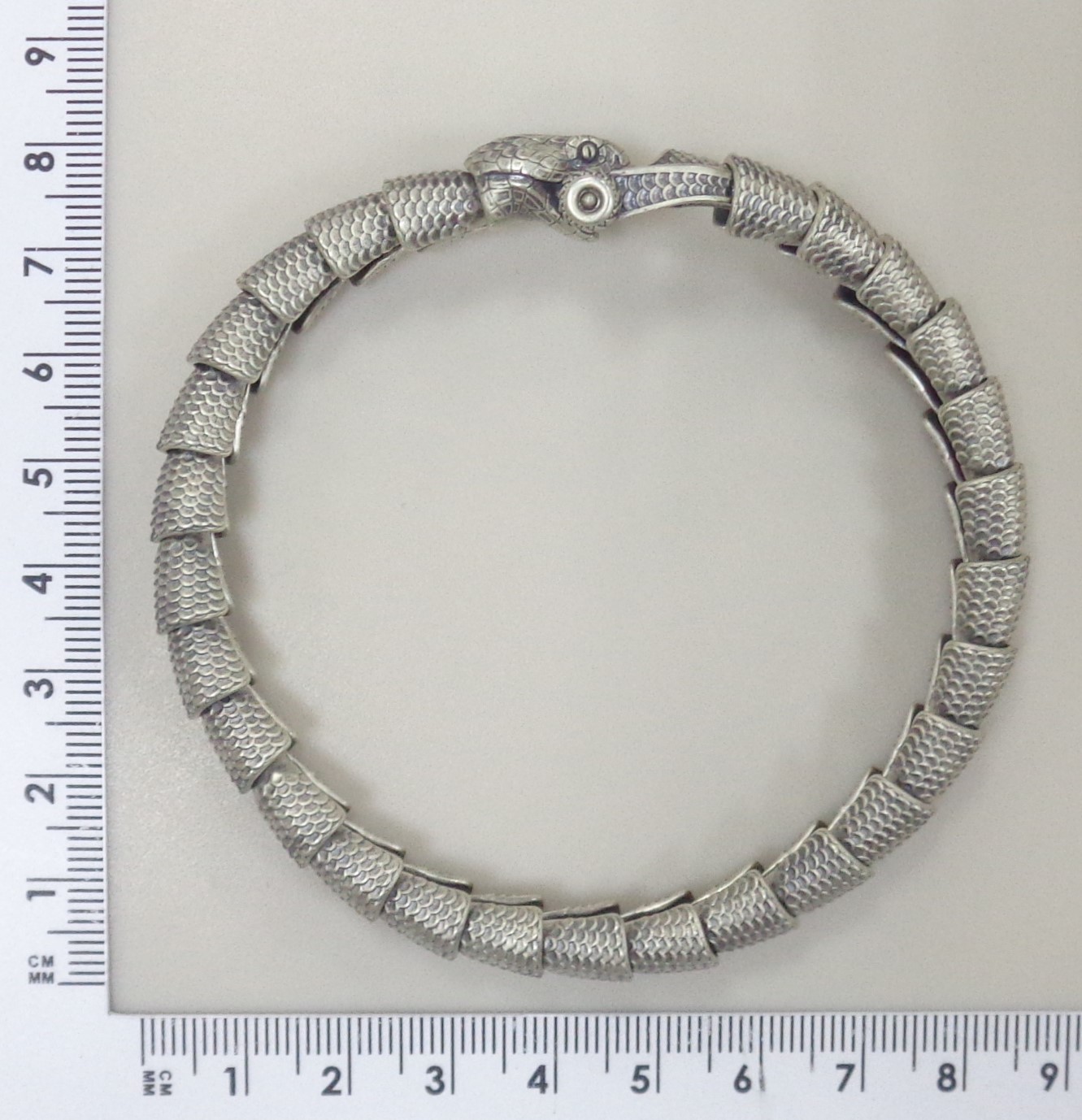 Серебряный браслет "Василиск"